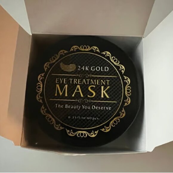 NEW in box 24k gold under eye patches with natural extracts- Never Used! - Picture 2 of 7